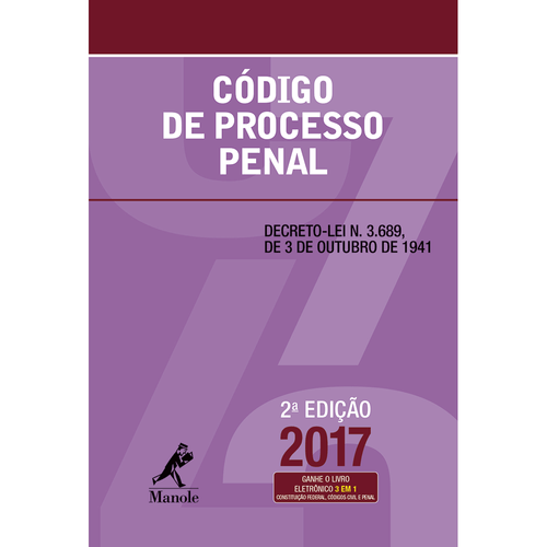 Código de processo penal – 2ª EDIÇÃO
