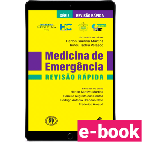Medicina de Emergência: revisão rápida 1ª Edição