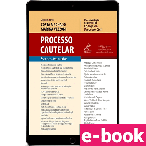 Processo Cautelar: Estudos Avançados – 1ª Edição - Ebook