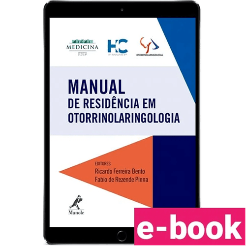 Manual de Residência em Otorrinolaringologia 1ª Edição