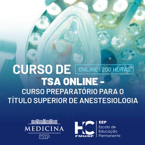 TSA online - Curso Preparatório para o Título Superior de Anestesiologia
