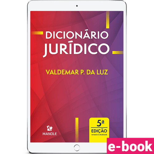 Dicionário Jurídico 5ª Edição - Ebook