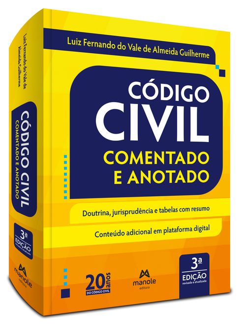 Código Civil comentado e anotado 3ª Edição