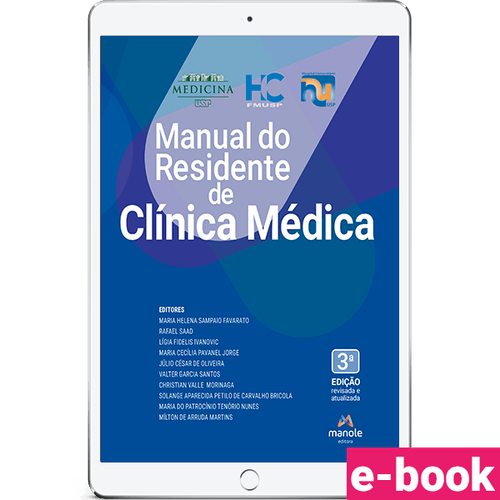Manual do residente de clínica médica – 3ª Edição - Ebook