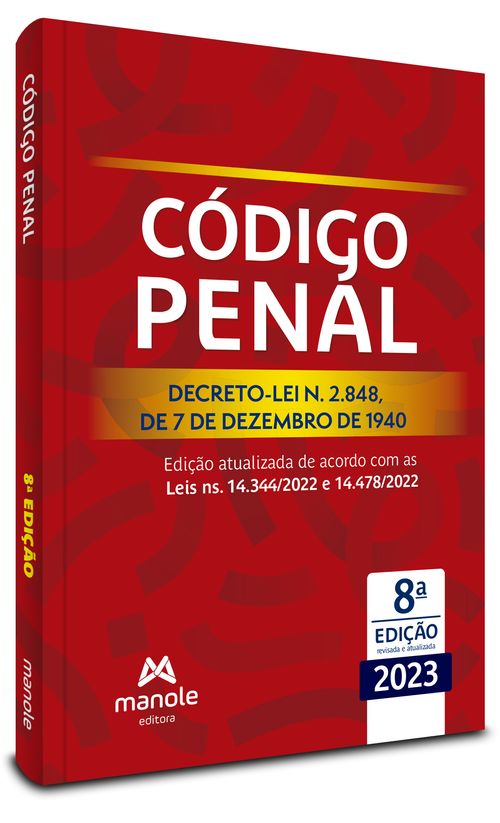Código Penal 8ª Edição - Decreto-lei n. 2.848, de 07 de dezembro de 1940