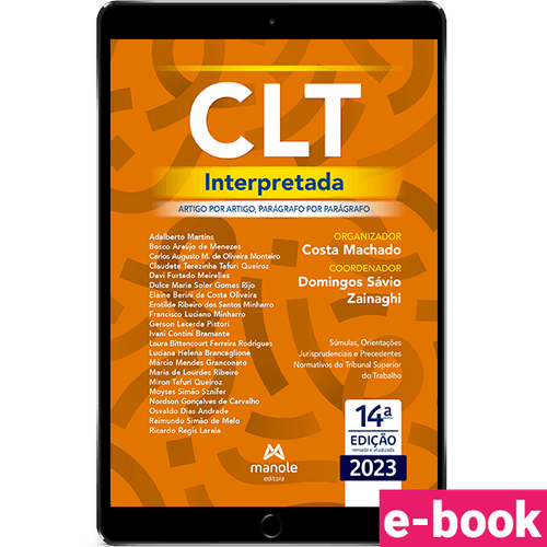 CLT Interpretada - 14ª Edição Artigo por artigo, parágrafo por parágrafo - Ebook