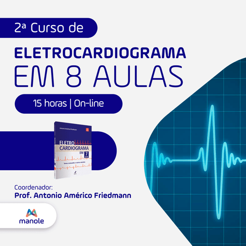2º Curso de Eletrocardiograma em 8 aulas