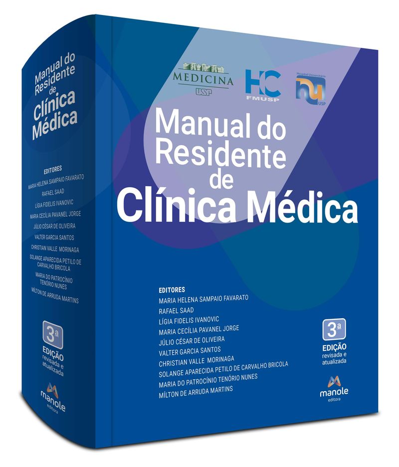 Manual do residente de clínica médica – 3ª Edição - Manole