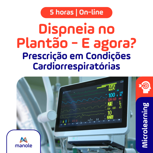 Curso Dispneia no plantão, e agora? Prescrição em emergências cardiorrespiratórias