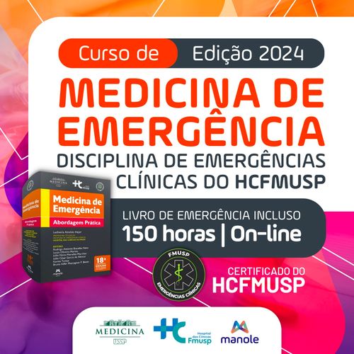 Curso de Medicina de Emergência da Disciplina de Emergências Clínicas do HCFMUSP - Edição 2024