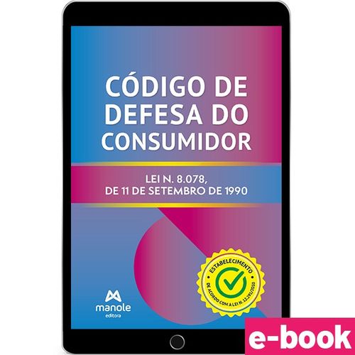 Código de Defesa do Consumidor - 14ª Edição - Lei n. 8.078, de 11 de setembro de 1990 - Ebook