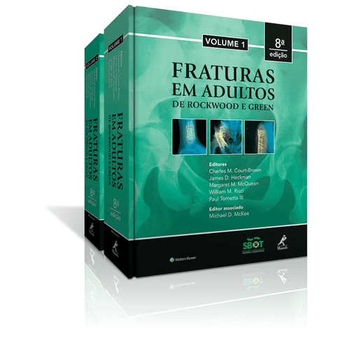 Fraturas em Adultos de Rockwood e Green 2 volumes – 8ª EDIÇÃO