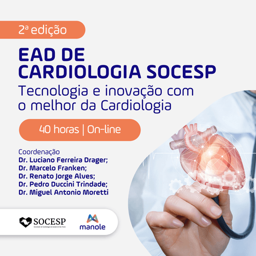 EAD de Cardiologia SOCESP – 2ª edição - Tecnologia e inovação com o melhor da Cardiologia