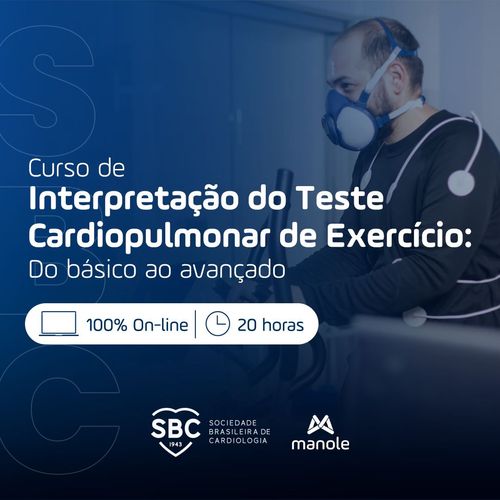 Curso de Interpretação do Teste Cardiopulmonar de Exercício: Do básico ao avançado
