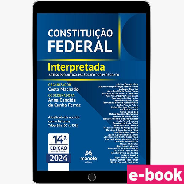 Constituicao-federal-interpretada--14ed-2024-isbn-epub-9788520465011
