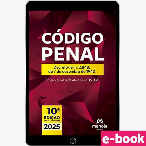 Código Penal Mini - 10ª Edição Decreto-lei n. 2.848, de 7 de dezembro de 1940 - Ebook