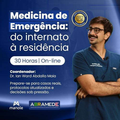 Curso de Medicina de Emergência: do internato à residência