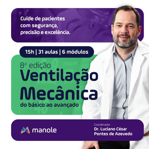 Curso de Ventilação Mecânica: do básico ao avançado – 8ª edição