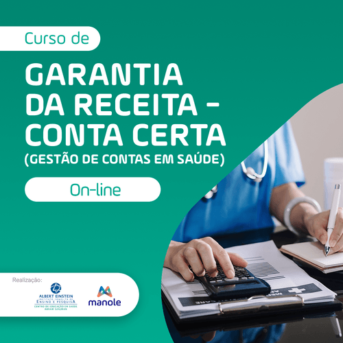 Garantia da Receita - Conta Certa (Gestão de Contas em Saúde)