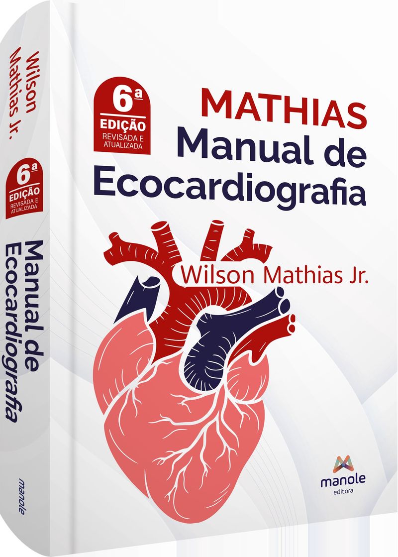 capa 3D Manual de ecocardiografia – 6ª Edicao
