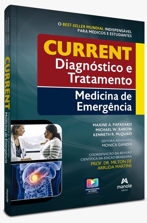 Current Diagnóstico e Tratamento - Medicina de Emergência - 1ª Edição