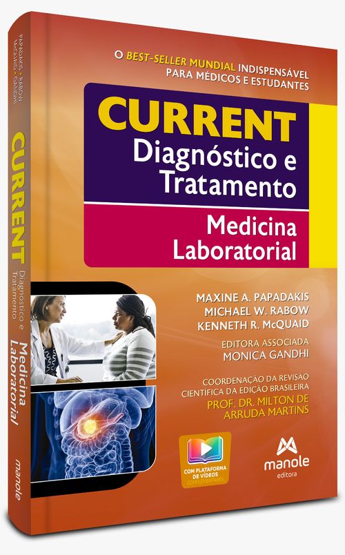 (Pré-Venda) Current Diagnóstico e Tratamento: Medicina laboratorial  -  1ª Edição
