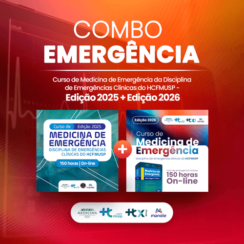 Curso de Medicina de Emergência da Disciplina de Emergências Clínicas do HCFMUSP - Edição 2025  +  Edição 2026