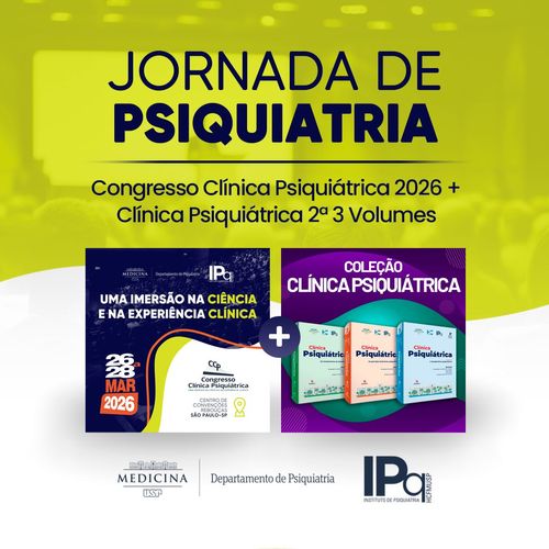 Jornada de Psiquiatria: Congresso de Psiquiatria + Clínica Psiquiátrica 2ª 3 volumes