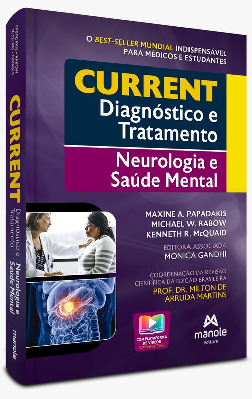 (Pré-venda) Current Diagnóstico e Tratamento: Neurologia e Saúde mental -  1ª Edição