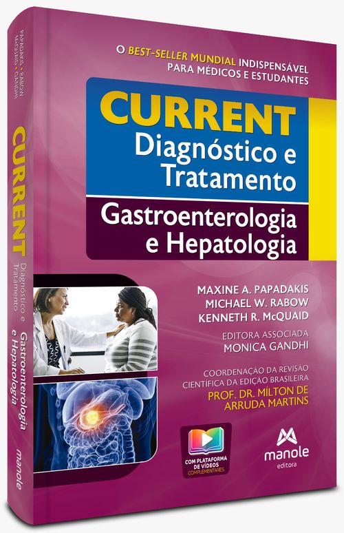 (Pré-venda) Current Diagnóstico e Tratamento: Gastroenterologia e Hepatologia - 1ª Edição