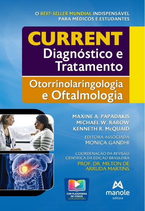 (Pré-venda) Current Diagnóstico e Tratamento: Otorrinolaringologia e Oftalmologia - 1ª  Edição