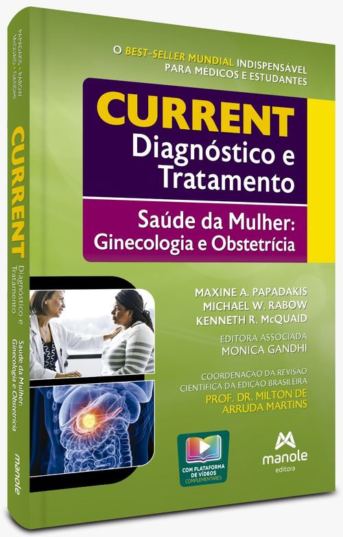(Pré-venda) Current Diagnóstico e Tratamento - Saúde da Mulher: Ginecologia e Obstetrícia -  1ª Edição