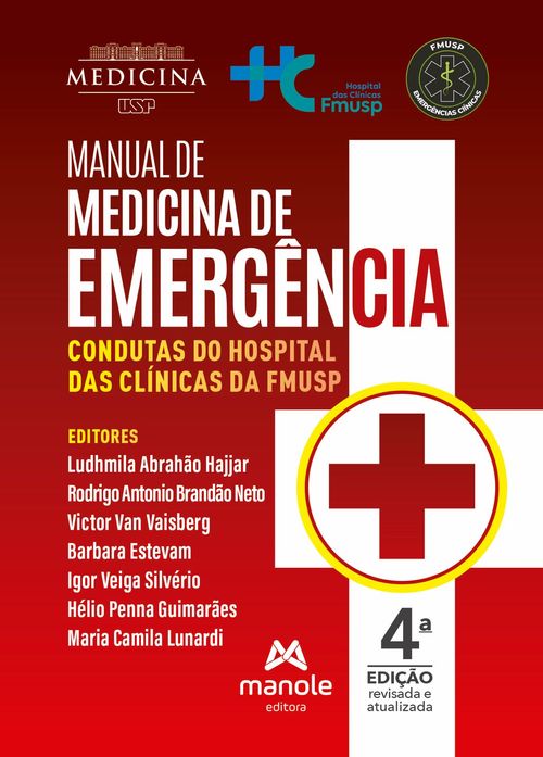 (Pré-venda) Manual de Medicina de Emergência: Condutas do Hospital das Clínicas da FMUSP - 4ª Edição