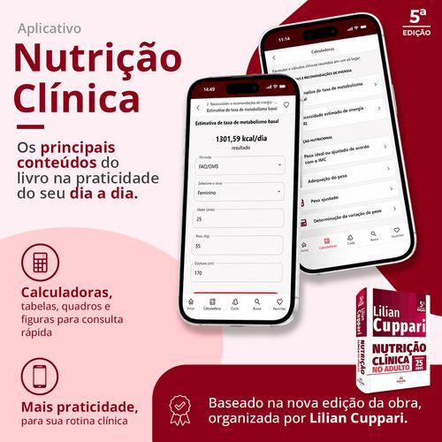 Aplicativo Nutrição Clínica