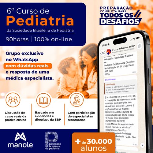 6º Curso de Pediatria da Sociedade Brasileira de Pediatria