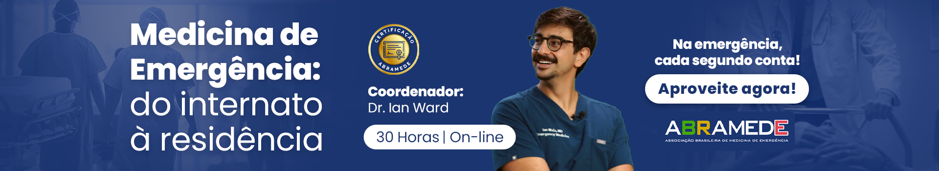 Curso de Medicina de Emergência: do internato à residência